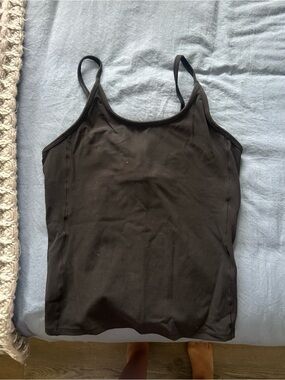 Left On Friday Black Spaghetti-Strap Camisole